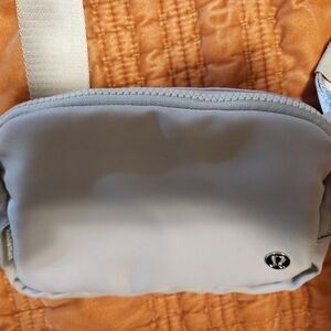 Lululemon Silver Belt Bag